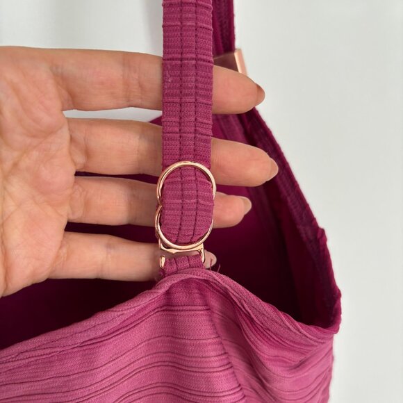 SeaLevel Women Swimsuit Cute Pink Color With Golden Details Size 14 - Picture 4 of 7